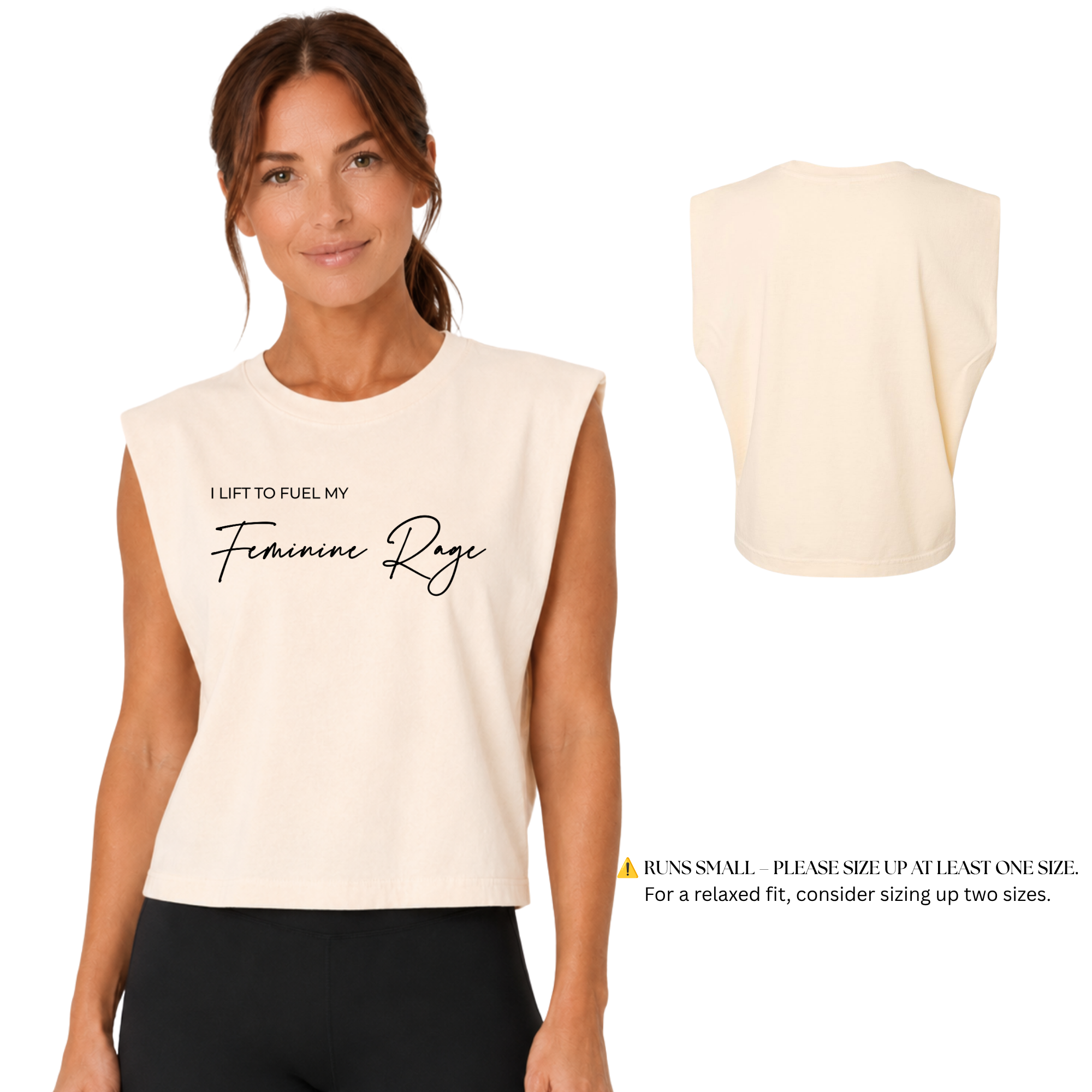 RevFit Signature Cropped Muscle Tank