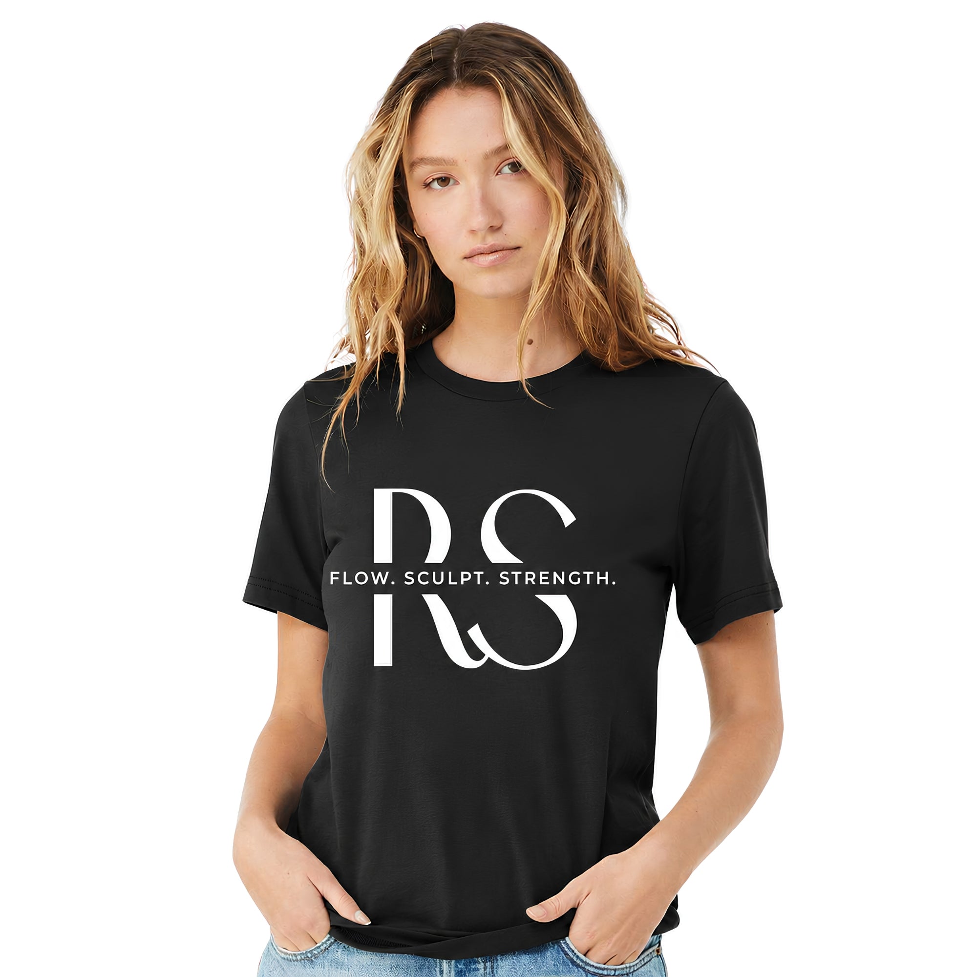 RevFit Studio Flow Sculpt Strength Tee in Black - RevFit Summer Merch
