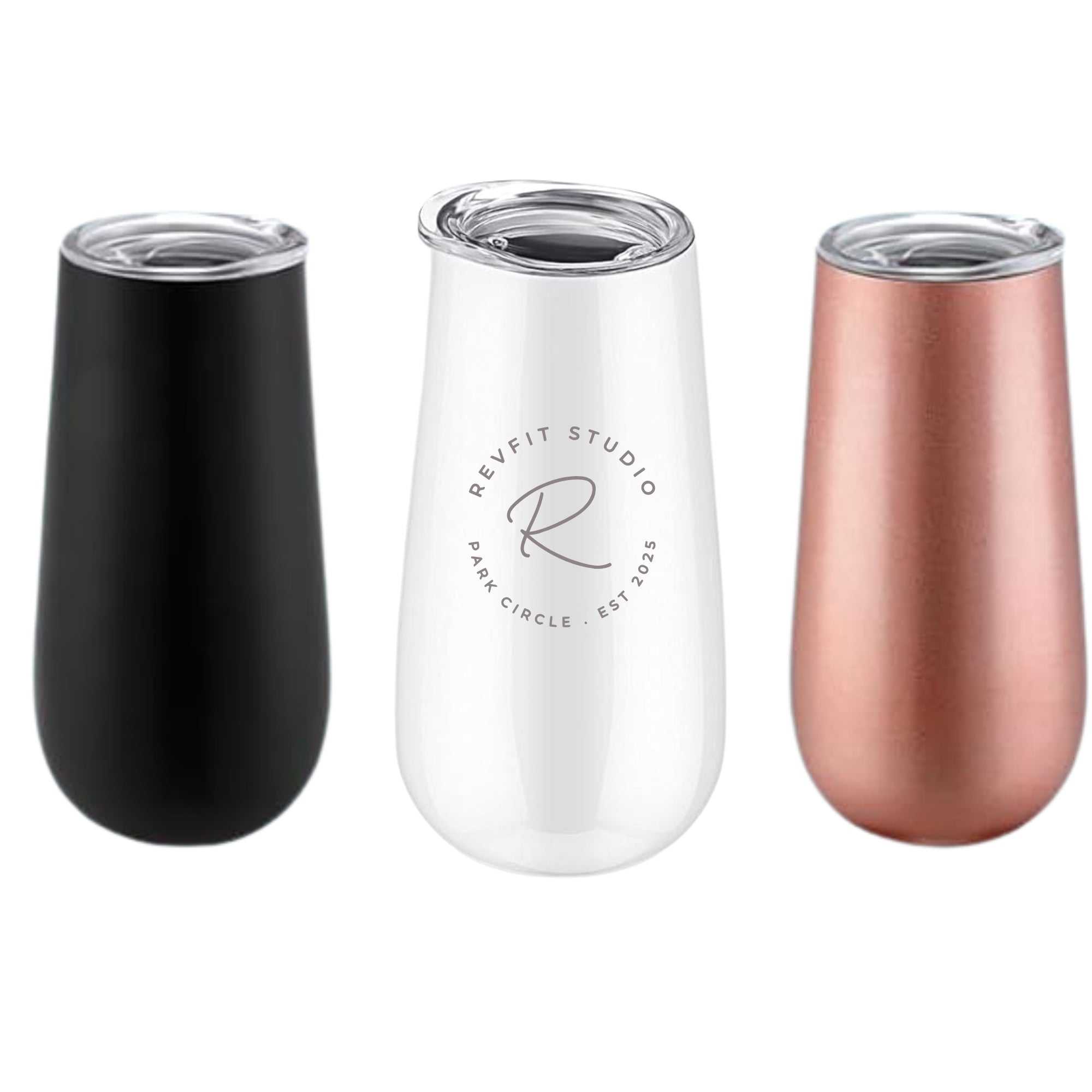 RevFit Studio Champagne Tumbler in Rose Gold - RevFit Summer Merch