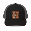 Bands of Hanahan Richardson Leather Patch Trucker Cap