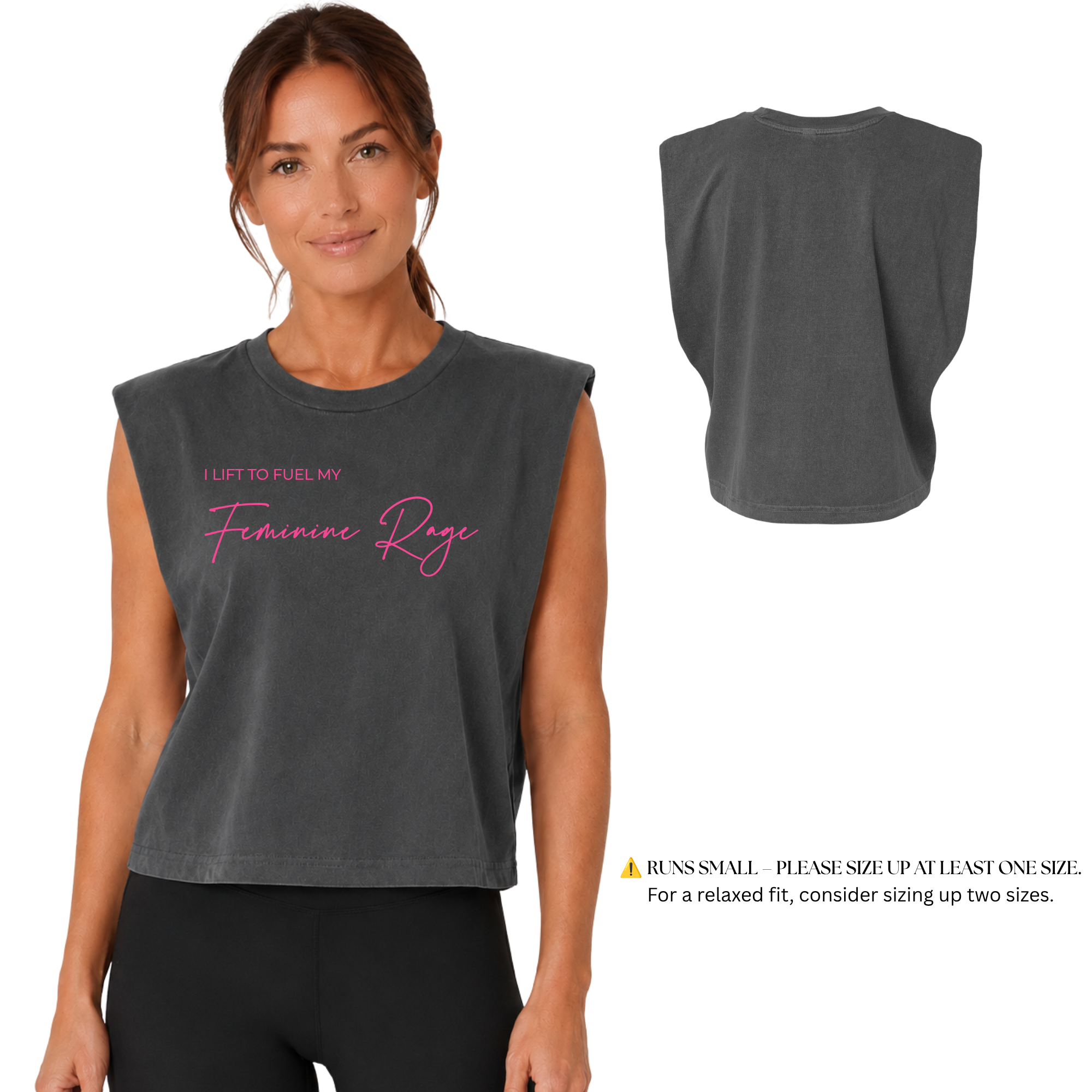RevFit Signature Cropped Muscle Tank