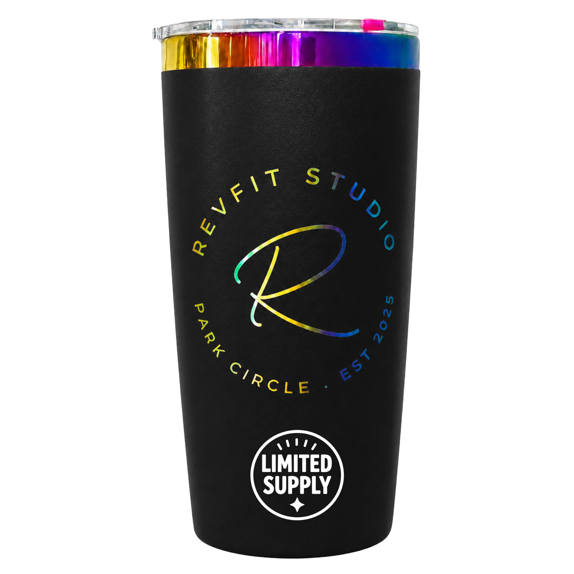 RevFit Studio Rainbow Steel 20 oz Tumbler