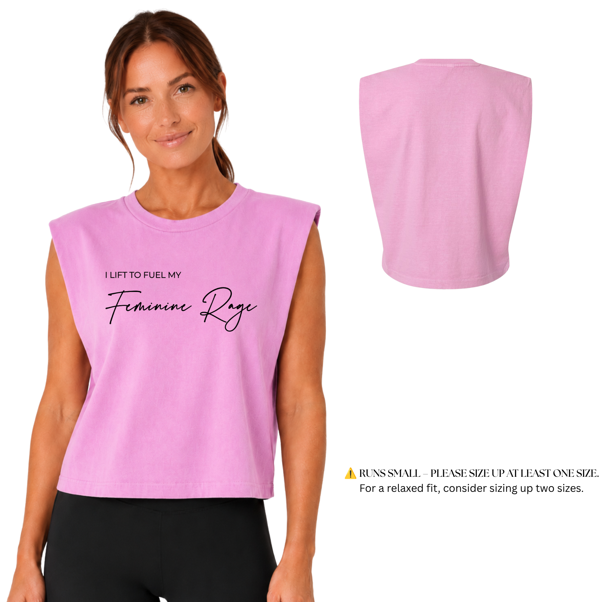 RevFit Signature Cropped Muscle Tank