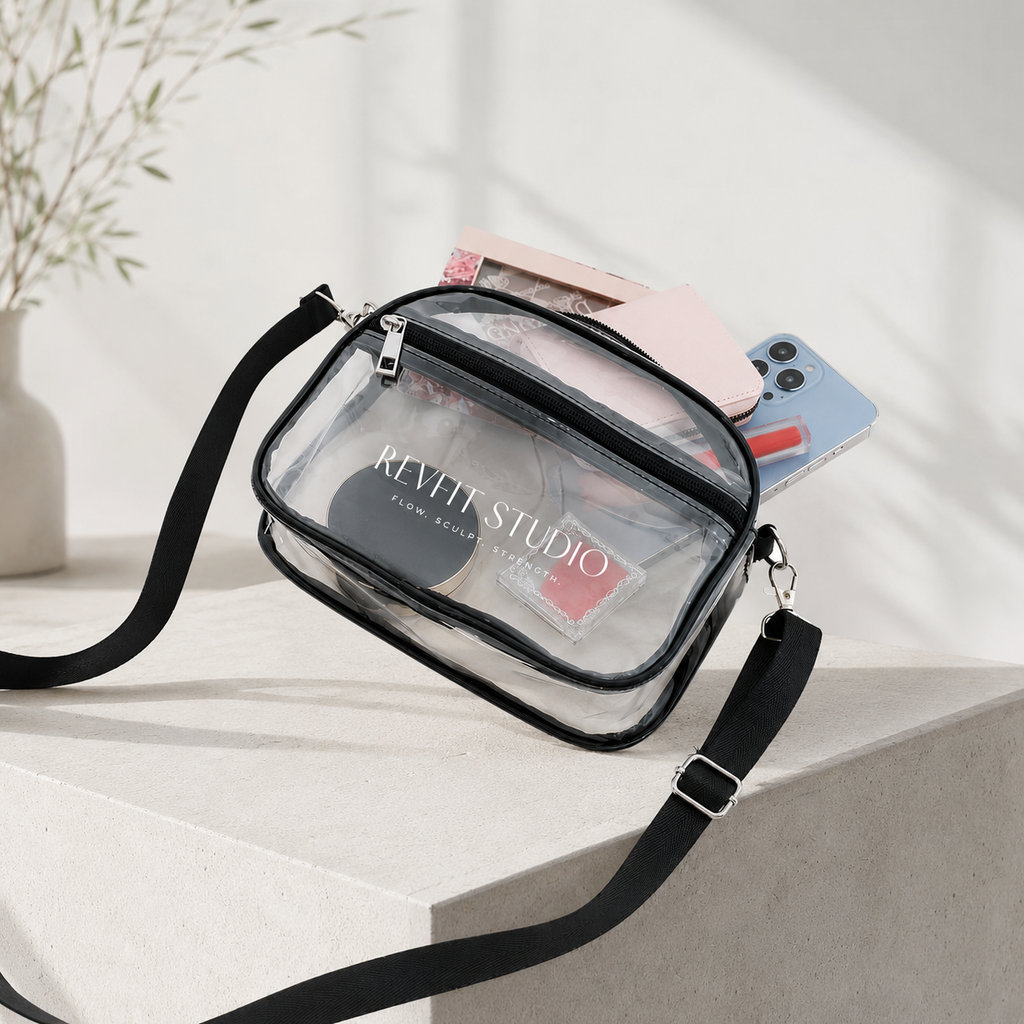 RevFit Studio Clear Crossbody Bag