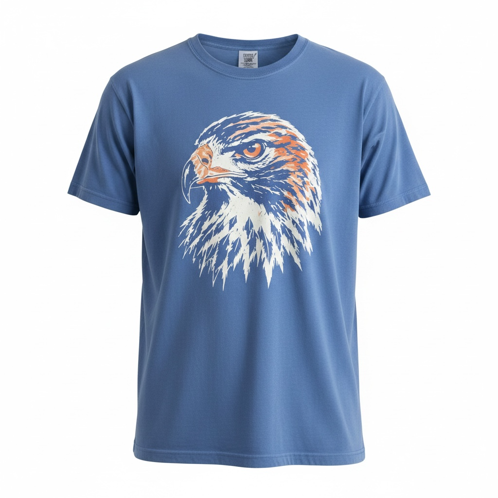 Hanahan Retro Hawks Head
