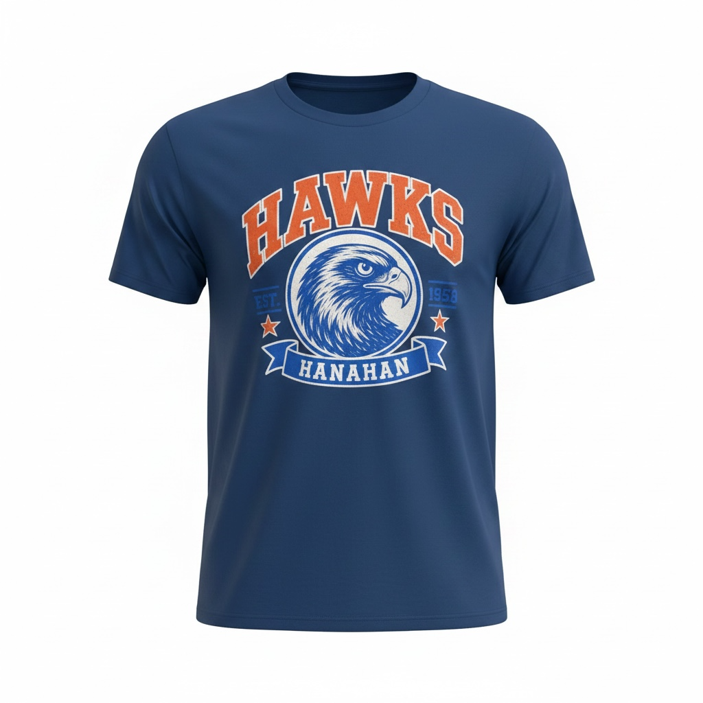 Vintage Hanahan Hawks Comfort Colors® Tee