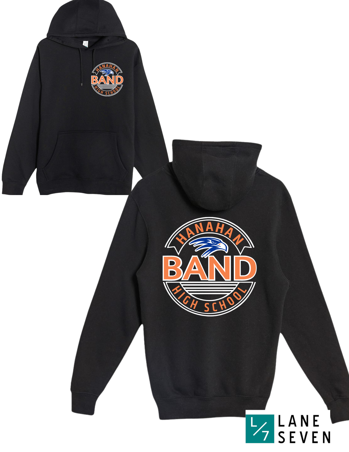 Hanahan Band Hoodie Black