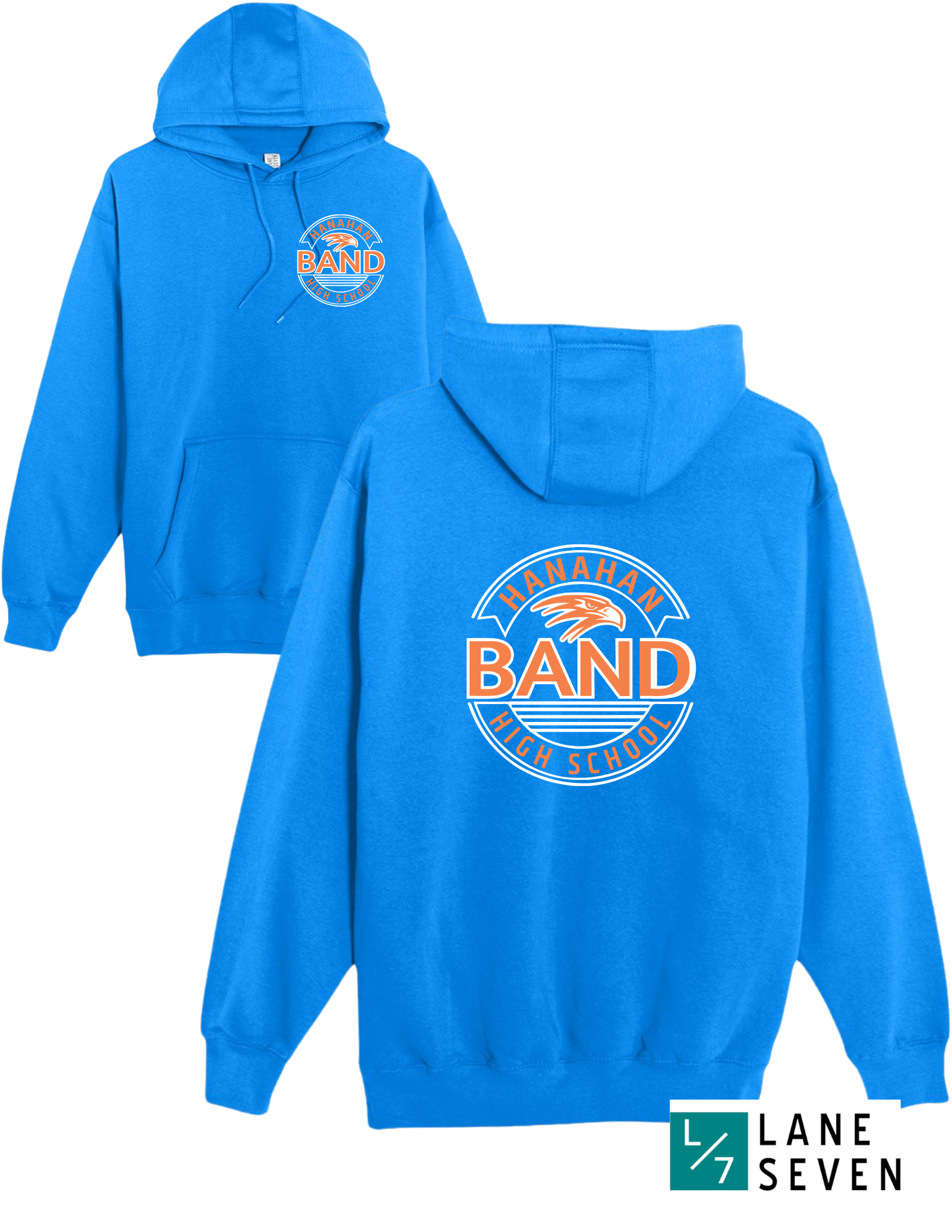 Hanahan Band Hoodie Blue
