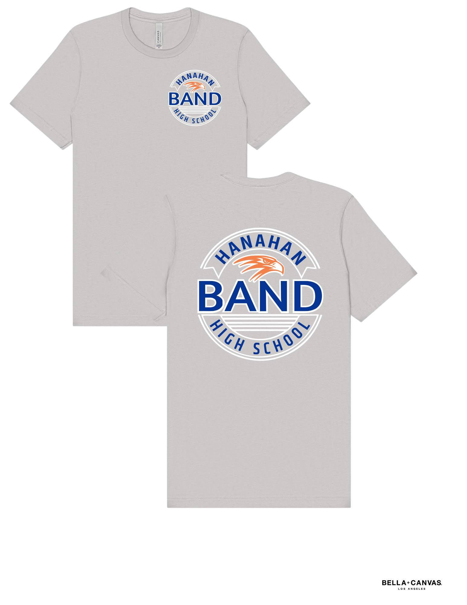 Hanahan Band Crew Shirt Gray