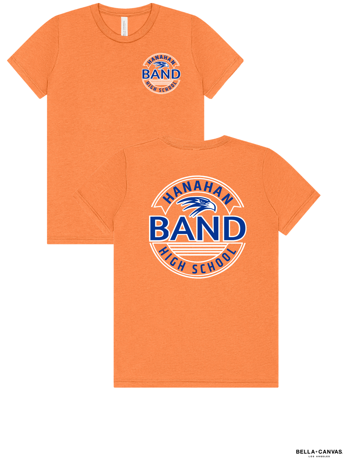 Hanahan Band Crew Shirt Orange